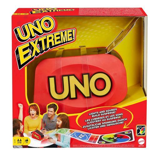 Mattel Games - Uno Extreme - Jeu De Cartes Famille - 7 Ans Et +