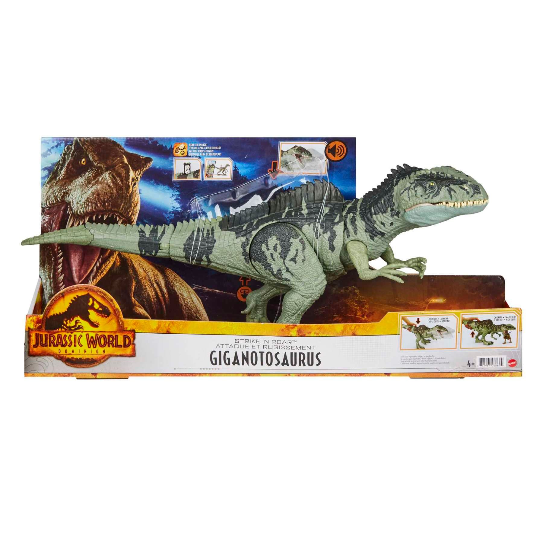 Jurassic World - M�ga Carnivore-Giganotosaurus - Figurine Dinosaure - 4 Ans... - 6