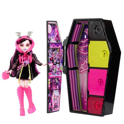 Monster High - Casier Secrets Draculaura - Poupée - 4 Ans Et +