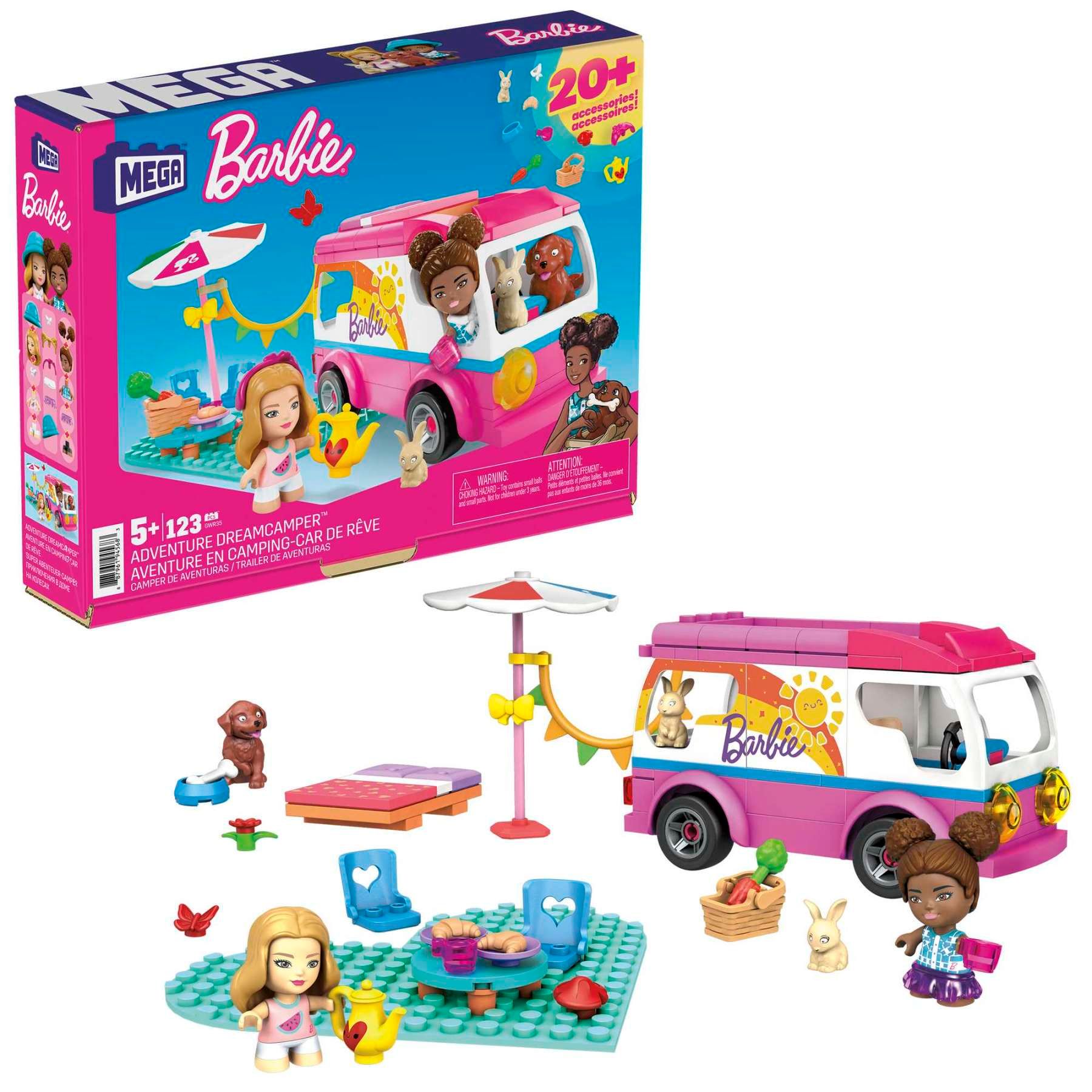Mega Construx - Barbie - Aventure En Camping-Car De R�ve