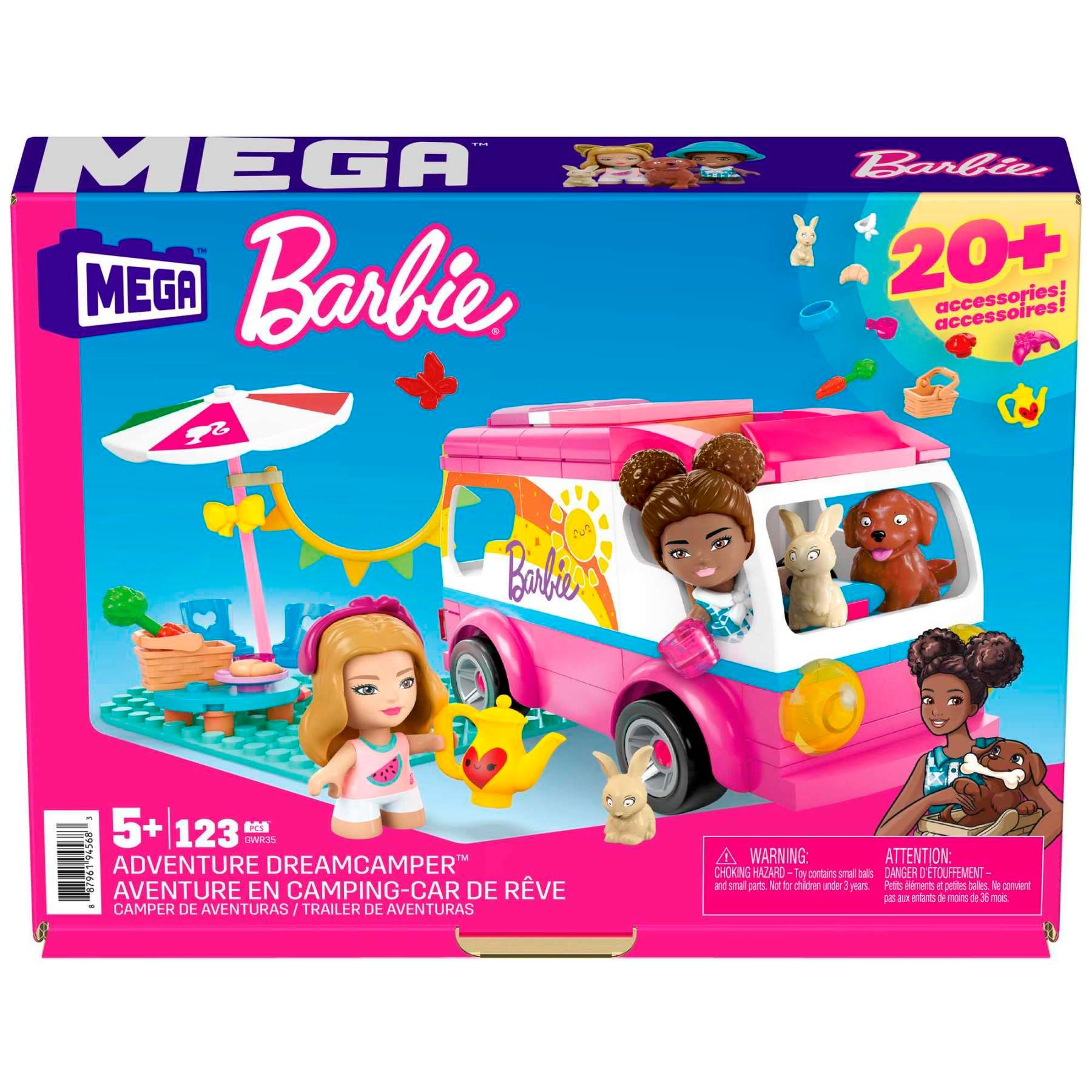 Mega Construx - Barbie - Aventure En Camping-Car De R�ve - 6
