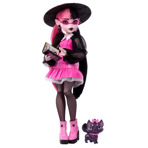 Monster High-Draculaura-Poupée Avec Animal De Compagnie Et Accessoires