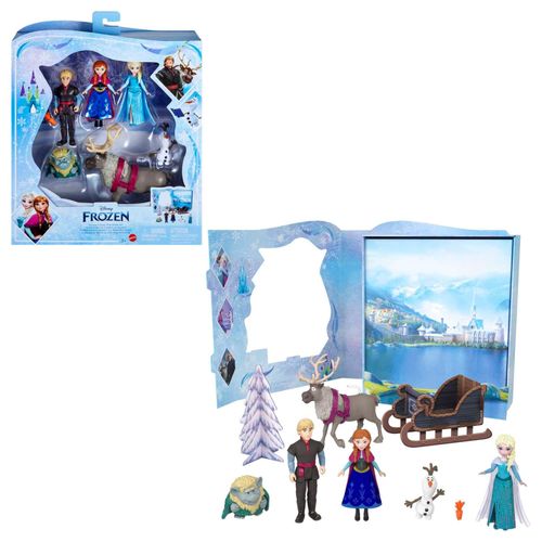 Disney Frozen - La Reine Des Neiges - Coffret Livre D'histoires La Reine Des Neiges - Figurine - 3 Ans Et +