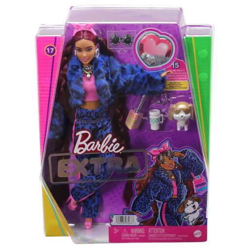 Barbie Extra Bleu Leopard - Poup�e Mannequin - 3 Ans Et + - 6