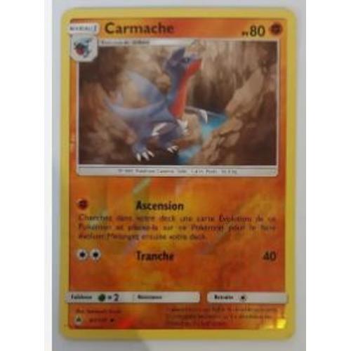 Pokemon Carmache 61 / 131 Reverse Lumière Interdite