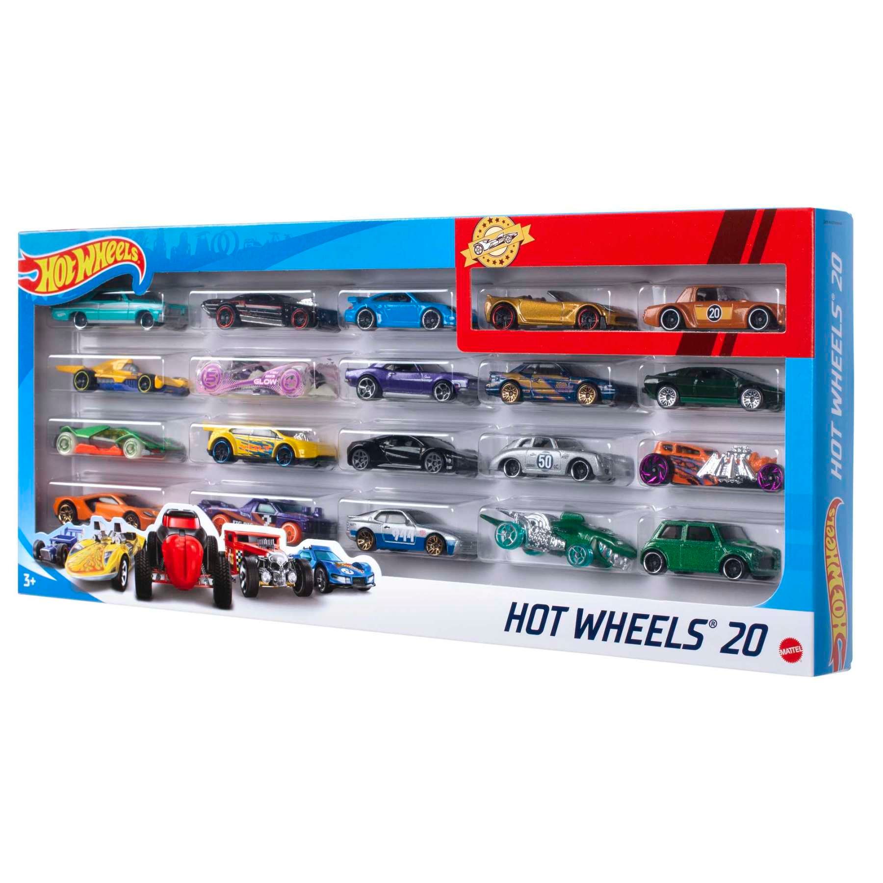 Hot Wheels Coffret De 20 Vhicules