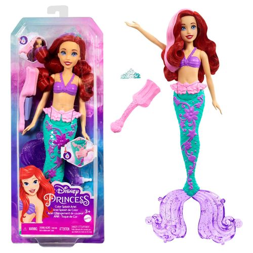 Disney Princesses - Poupée Ariel Sirène Couleurs - Figurine - 6 Ans Et +