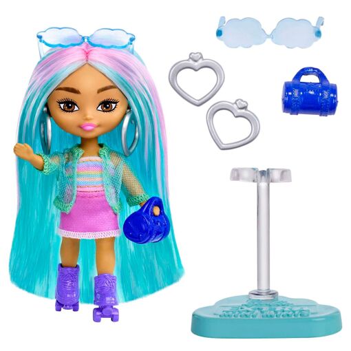 Poupée Barbie Xtra Mini Minis 8 Cm - Modèle Aléatoire - 4