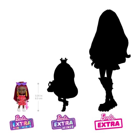 Poup�e Barbie Xtra Mini Minis 8 Cm - Mod�le Al�atoire - 9