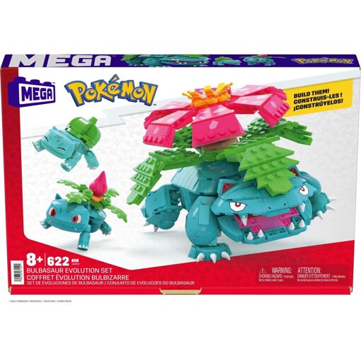 Mega-Pok�mon-Coffret �volution Bulbizarre-Coffret 3 Figurines - 5