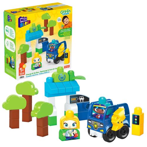 Mega Bloks - Ville Verte - Le Bus Électrique