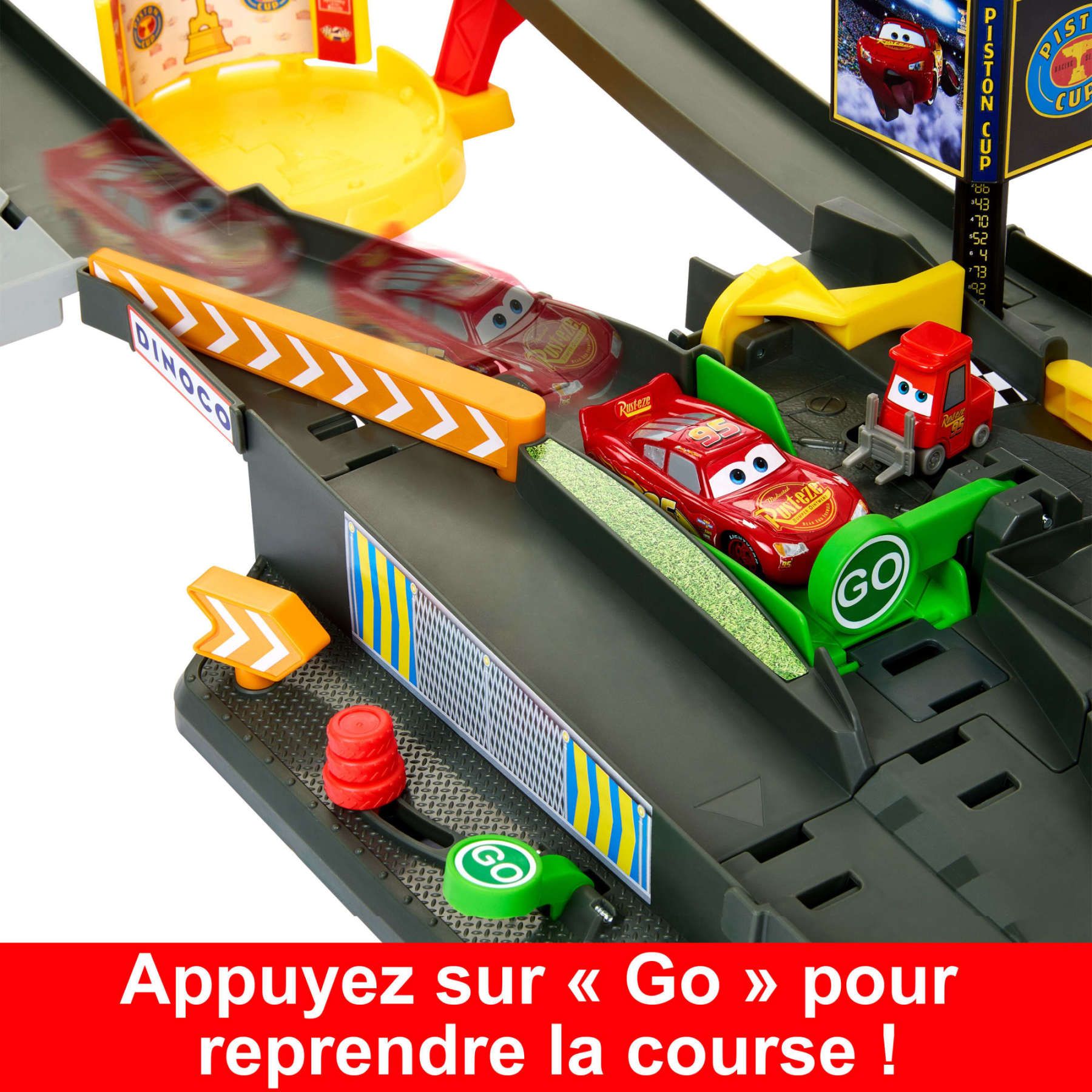 Disney Pixar Cars Disney Pixar - Cars - Coffret Circuit Course Piston Cup -... - 7