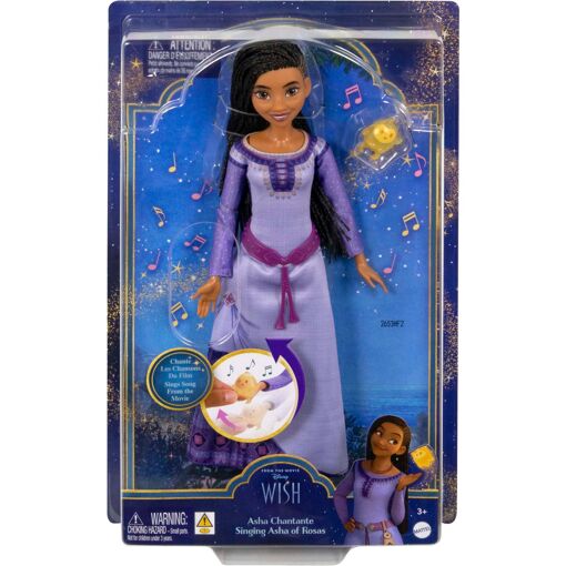 Disney Wish - Poup�e Asha Chantante - Poup�e - 3 Ans Et + - 6