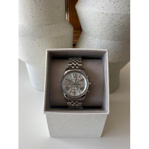 Montre Michael Kors Lexington Chronomètre 38 Mm - Silver