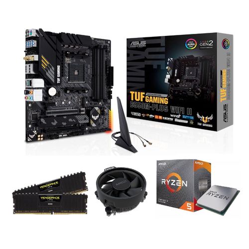 Kit évolution PC - Carte mère ASUS+ Processeur AMD Ryzen 5 + 16 GB RAM