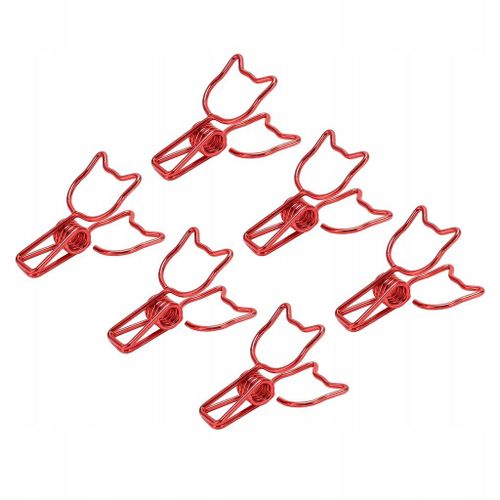100pcs Clips De Reliure Pour Chat Mignons