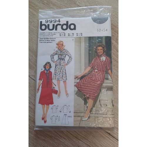 Patron Burda Robe  Vintage