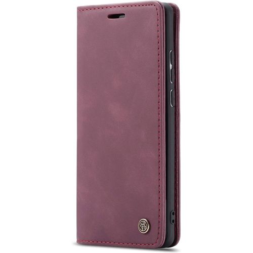 Coque Xiaomi Mi 9t/Mi 9t Pro/Redmi K20/K20pro,Coque Rabat Avec Magnetique,Housse Portefeuille Cartes Stand Fonction (Rouge)