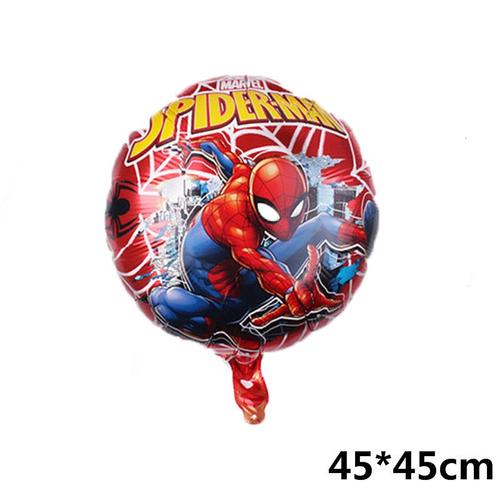 Ballons Spiderman 3D pour enfants, ballons en aluminium les