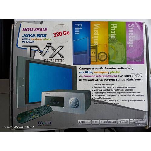 Disque dur multimédia TViX 320 Go M-3100U Juke-box