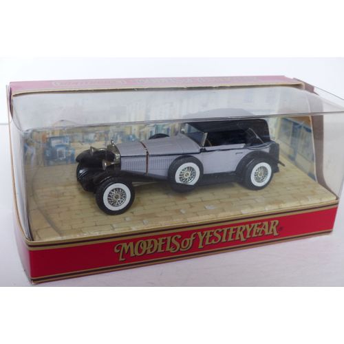 Matchbox Models Of Yesteryear Mercedes-Benz Ss128 Y16 - Grande Boîte