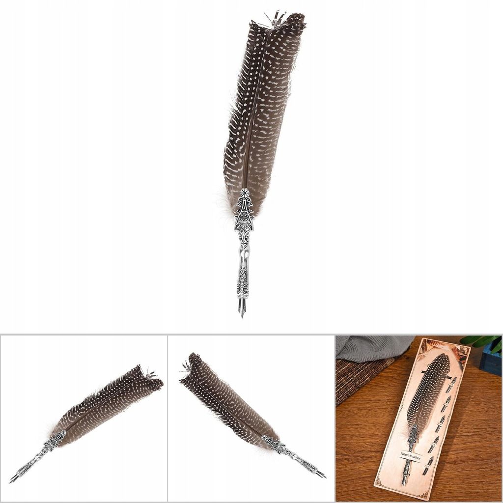 Stylo Plume Classique Avec Plumes Vintage - 4