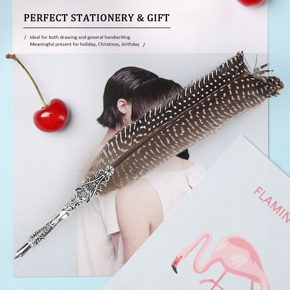 Stylo Plume Classique Avec Plumes Vintage - 5