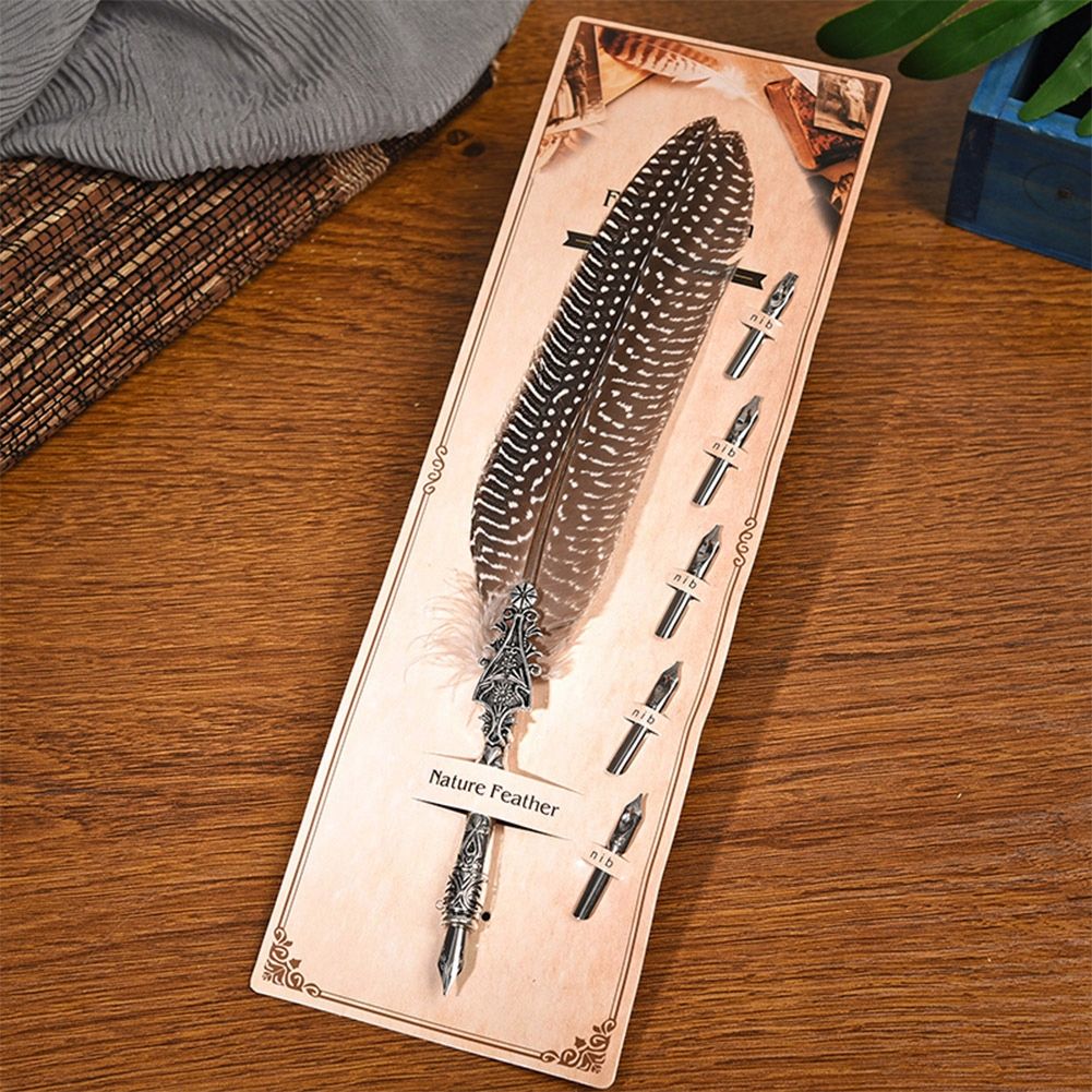 Stylo Plume Classique Avec Plumes Vintage - 6