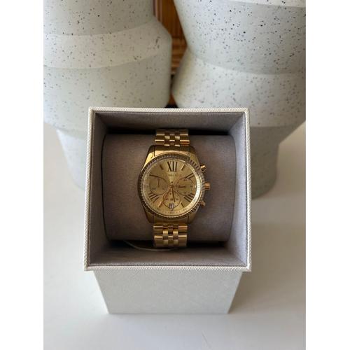 Montre Michael Kors Lexington 38 Mm Acier Inoxydable - Gold