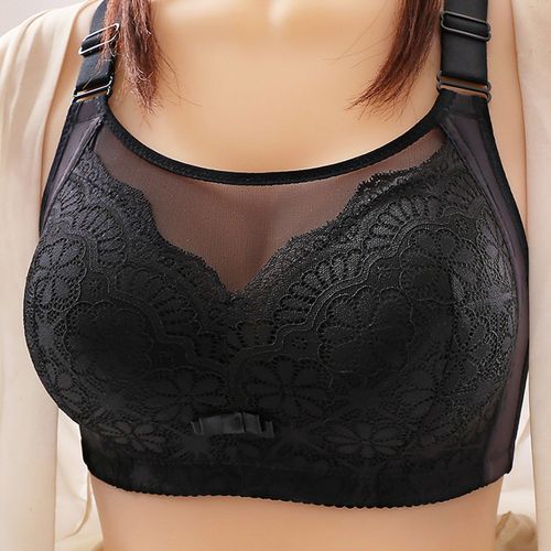 Bord En Dentelle Structurée Sur Le Devant Pour Femme,Sans Mouvement D'anneau En Acier,Rassemblement Sans Couture,Bretelles Sexuelles Suvaincues,138