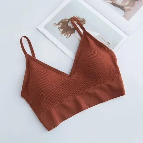 Soutien-Gorge Tubulaire Sans Couture Pour Femmes,Sous-Vêtements,Dos En U,Haut Court,Camis,Soutien-Gorge Actif,Lingerie De Fitness,Bralette Avec Coussin