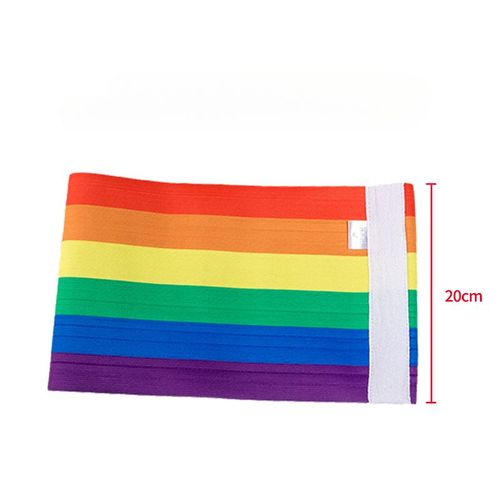 Haleychan-Haut De Poitrine Sans Bretelles Pour Femme,Corset À Rayures Arc-En-Ciel,Pour Sanclesbiennes,Tomboy,Lgbt