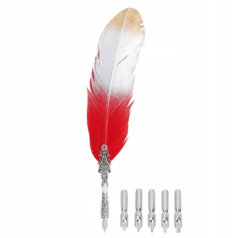 Stylo Plume Classique Avec Plumes Vintage - 3