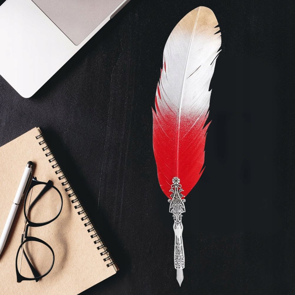 Stylo Plume Classique Avec Plumes Vintage - 4