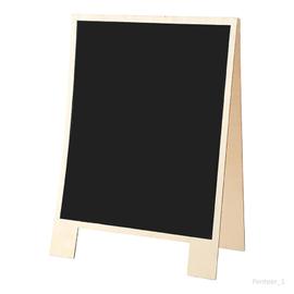 Tableau Noir En Bois Double Face Inscriptible Centre De Table Tableau