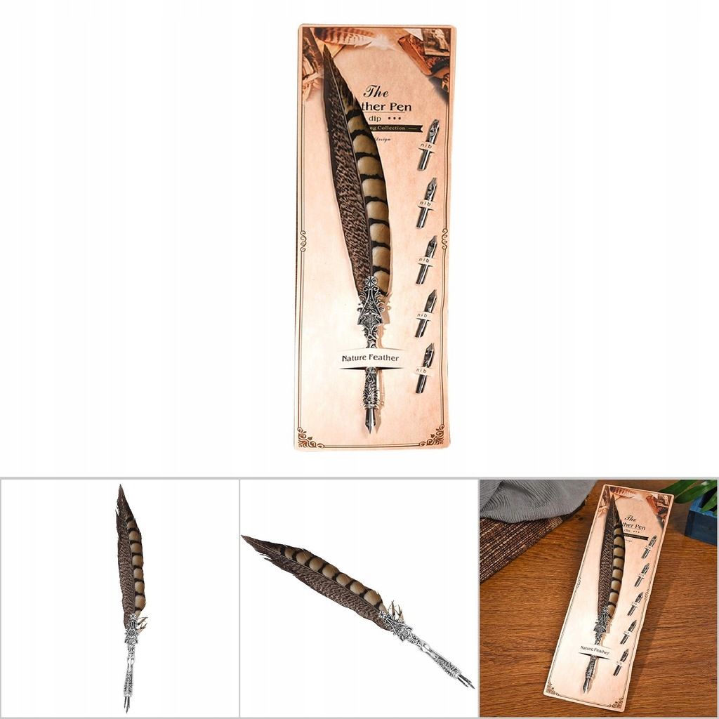Stylo Plume Classique Avec Plumes Vintage - 6