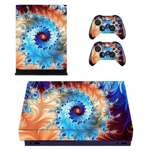 Couverture Autocollante Pour Manette De Jeu, Avec 2 Manettes, Pour Microsoft Xbox One X