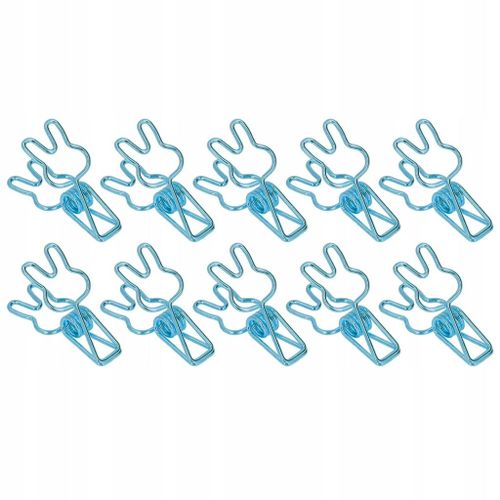 100pcs Lapin Trombones Évider Mignon