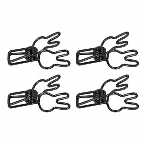 100pcs Lapin Trombones Évider Mignon