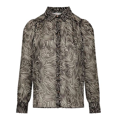 Chemise Manches Longues Morgan Cbetty Multico Noir