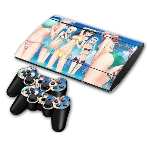 Autocollant De Protection En Vinyle Pour Contrôleurs De Console, Design Personnalisé, Pour Ps3 Super Slim 4000
