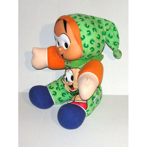 Turma Da Monica Poupée De Chiffon Ou Peluche Tête Rigide La Bande À  Monica Vintage Multibrink 40cm