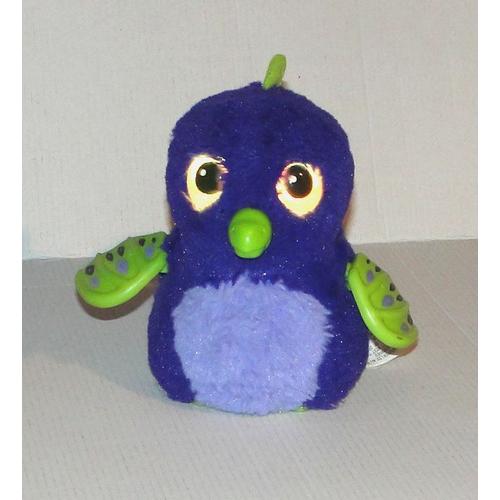 Hatchimals Peluche Interactive Pingouin Mauve Vert Lumineux Sonore Spin Master