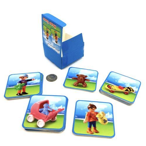 Playmobil Mémo Game 20 Cartes Cartonnées