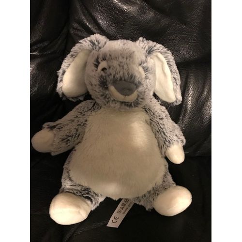 Grand Doudou Lapin Gris Et Blanc 23cm Simba Toys Benelux Nicotoys
