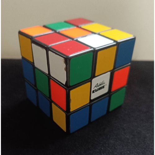 Véritable Rubik's Cube (Original 1980 ) 3x3x3 - Collector / Vintage / Objet À Collectionner Boutique Axonalix