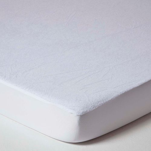 Protège Matelas Imperméable En Tissu Éponge, 140 X 200 Cm