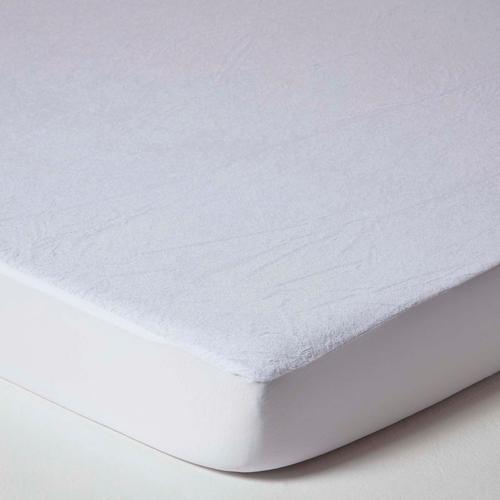 Protège Matelas Imperméable En Tissu Éponge, 160 X 200 Cm