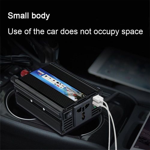 12v À 220v - Convertisseur De Puissance De Voiture 500w Convertisseur De Chargeur Automatique