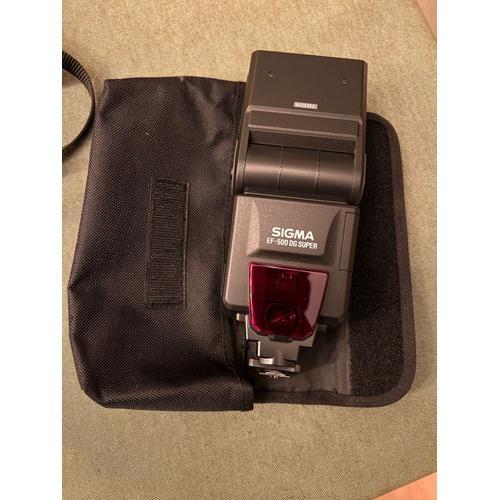 Flash Sigma EF-500 DG Super pour appareil photo Canon